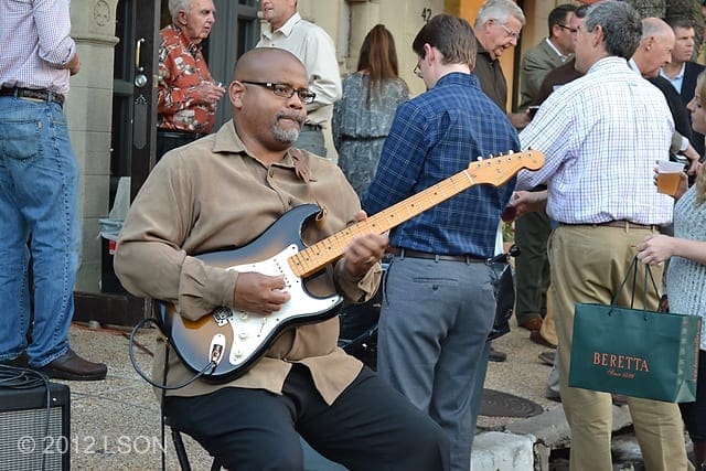 JAM SESSION: Attendees enjoyed live music while they ate and visited. Photo by John Keith, LSON. DSC 0018