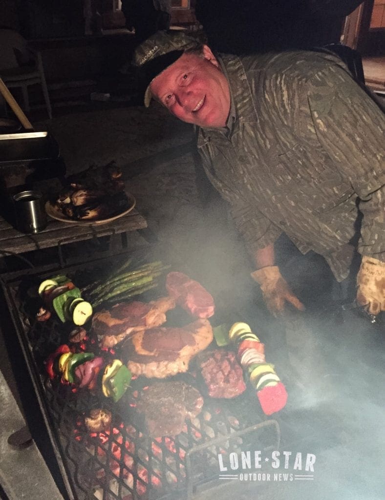 Texas style fine dining was no doubt abundant this weekend during the opening of deer hunting gun season.